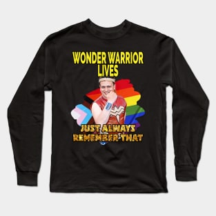 Wonder Warrior Lives Long Sleeve T-Shirt